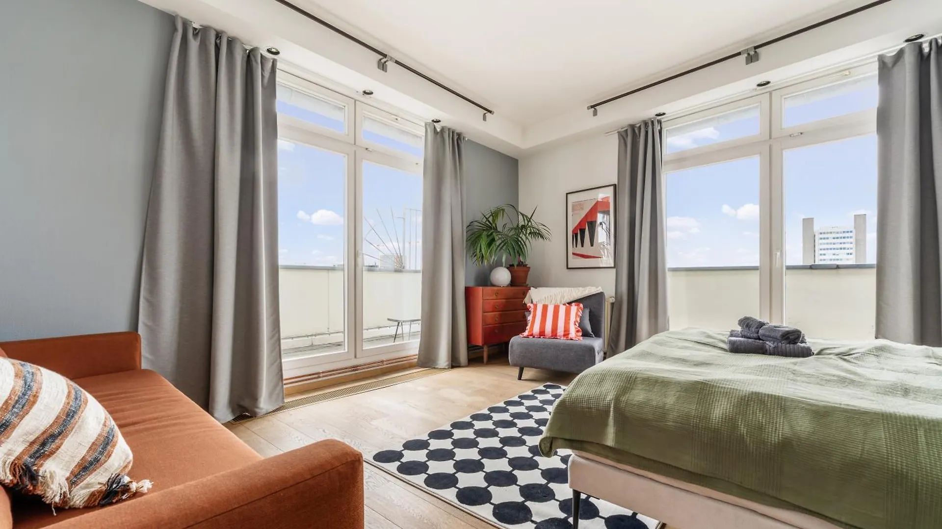 Appartement Big Urban Loft - Bis Zu 20 Personen - 180Qm - 180 Grad Skyline Balkon à Berlin