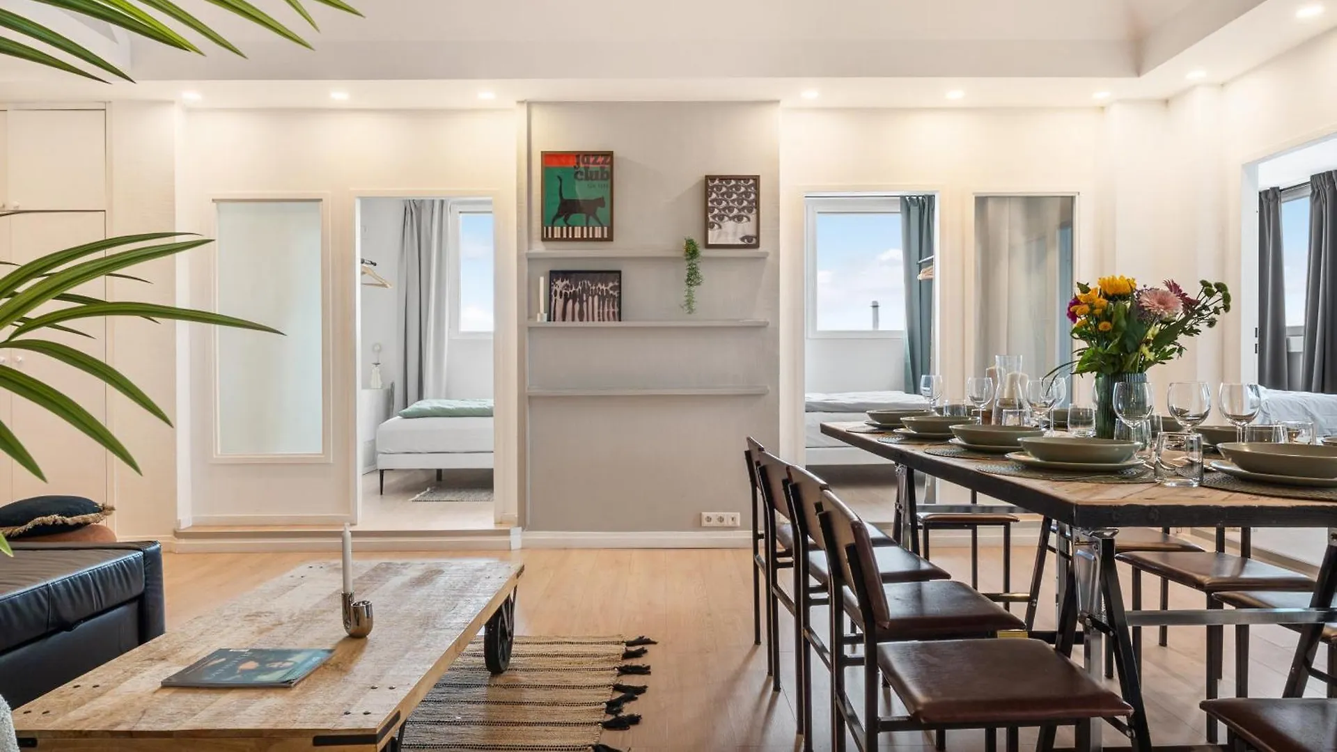Appartement Big Urban Loft - Bis Zu 20 Personen - 180Qm - 180 Grad Skyline Balkon à Berlin